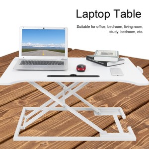 Bureau assis debout réglable poste assis debout support ordinateur table ordi FR