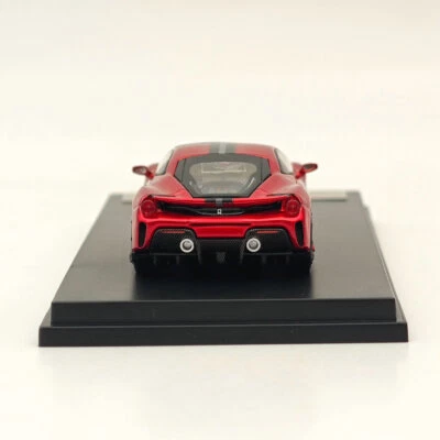 1/64 ノビテック フェラーリ 488 Pista Rosso Red Ichilan Model 1/64 Scale Ferrari Novitec 488 Pista Red