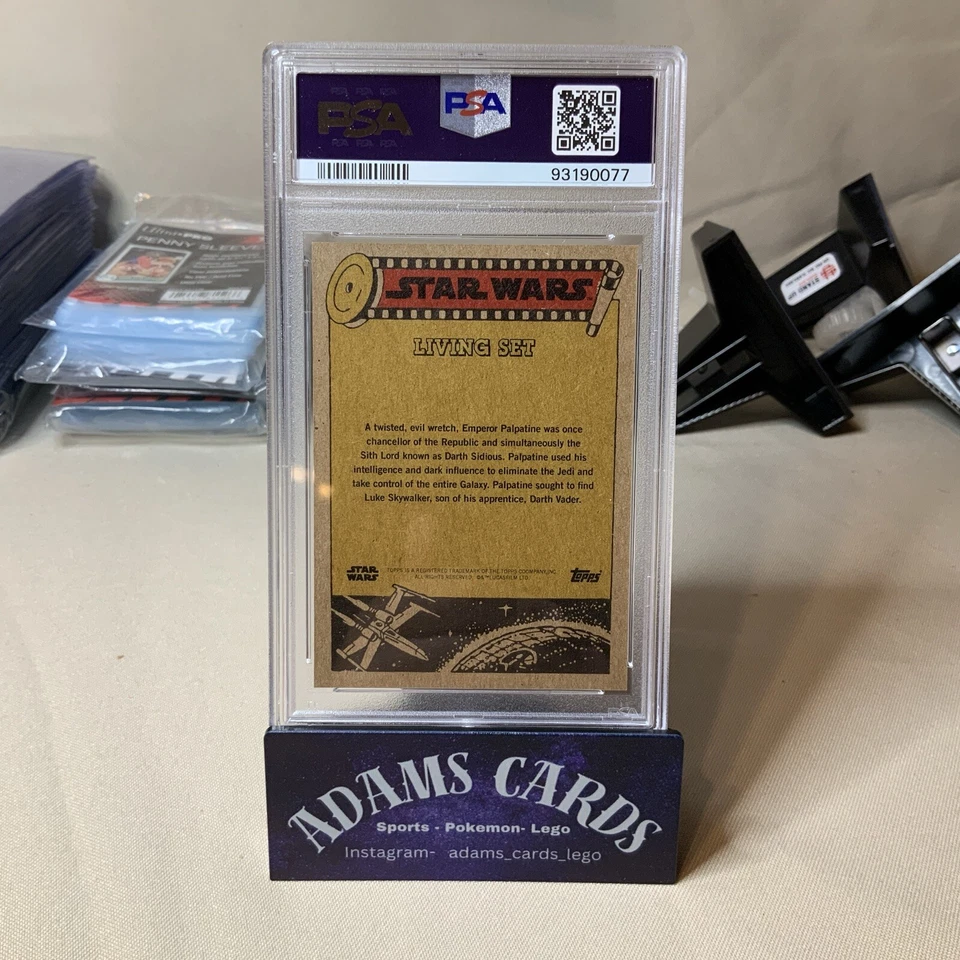 Topps Star Wars Living Set #79 Emperor Palpatine 2020 PSA 10 gemas como nuevo 66105638 Foto 2 de 2