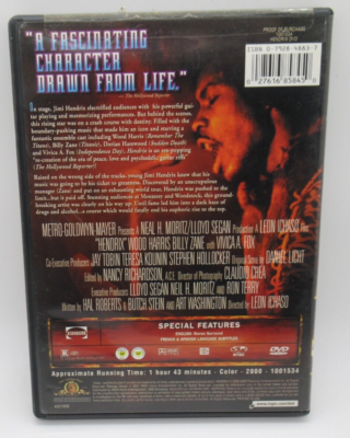 HENDRIX DVD MOVIE, HIS RISE TO THE TOP, WOOD HARRIS, BILLY