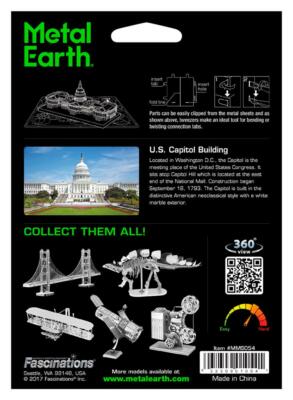 Fascinations Metal Earth F-22 RAPTOR Aereo 3D Taglio Laser - Foto 9