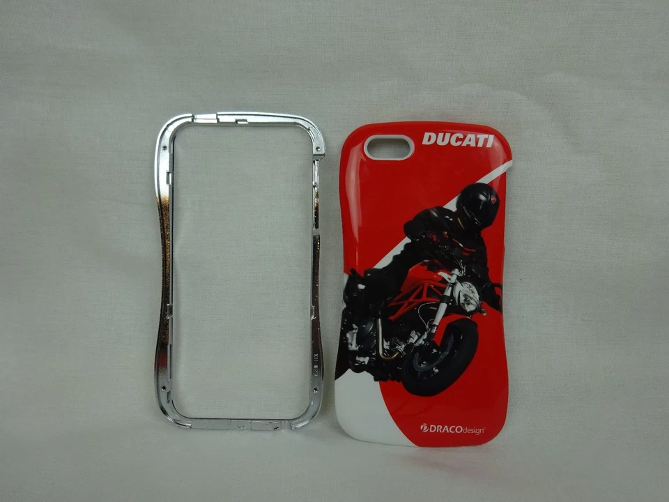 Draco Ventare Aluminum Bumper Iphone 5 / 5S Ducati Case ~ A6061 ~ DR50VEA 1-RD - Image 2 of 4