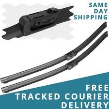 For Audi A4 Avant 2008-15 Estate Front Windscreen 24" 20" Flat Wiper Blades Slim