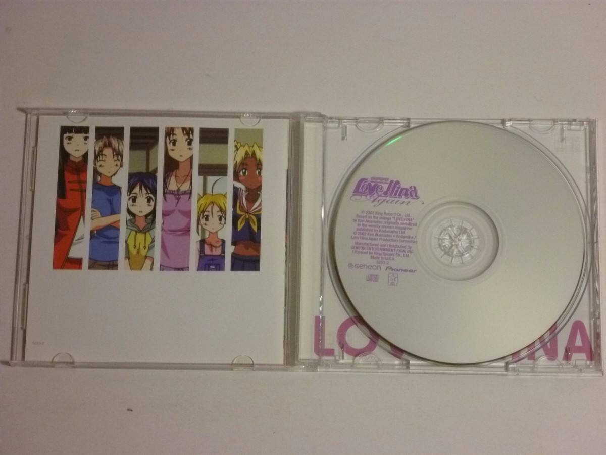 Love Hina Again OST Original Soundtrack CD Anime Music Album 33T