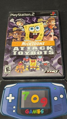 Nicktoons: Attack of the Toybots (Sony PlayStation 2) PS2