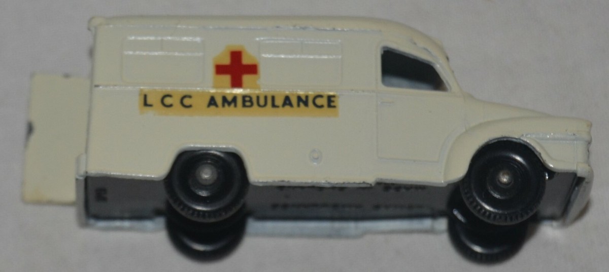 1960s.LESNEY Matchbox 14 Lomas Ambulance w/ Box | eBay