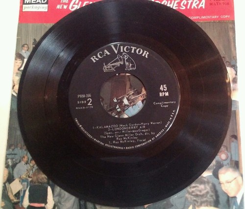 New Glenn Miller Orchestra 45 Record Chicago 1964 Mead Pkg RARE VHTF Live Party - Picture 5 of 10