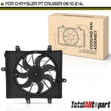 New Engine Radiator Cooling Fan Assembly w/ Shroud for Chrysler PT Cruiser 06-10