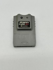 Sony PlayStation PS1 Memory Card Grey Performance 2X 30 Block P 112E