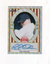 2024 JEFF NELSON LEAF BRONX LEGACY YANKEE DOODLES AUTO  16/35  NEW YORK YANKEES