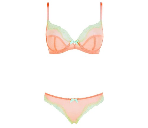 AGENT PROVOCATEUR RARE SEXY HEIDI BRA 36DD & BRIEF SIZE 3 4 OR 5 AVAILABLE BNWT - Picture 2 of 10