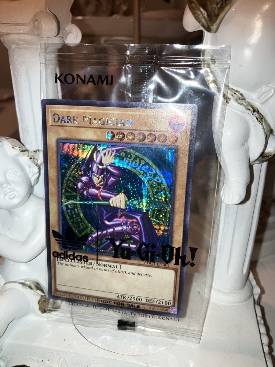 Yu-Gi-Oh! Adidas Dark Magician ADC1-EN001 Factory Sealed Trading