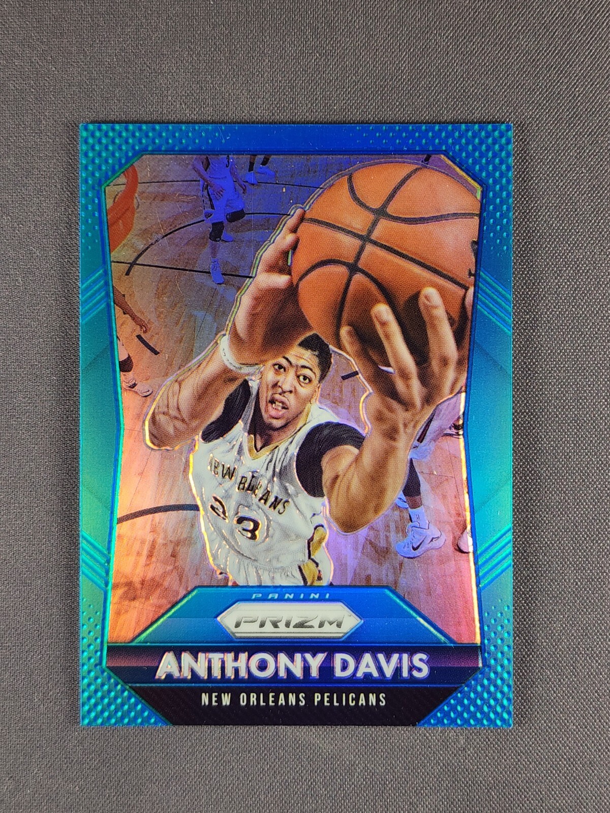 2015-16 Panini Prizm #55 Anthony Davis /199 Light Blue Prizm
