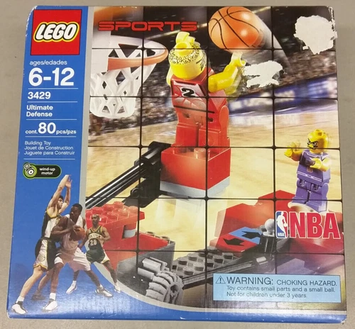 LEGO Sports NBA 3429 Ultimate Defense NEW! RARE! Basketball Motor