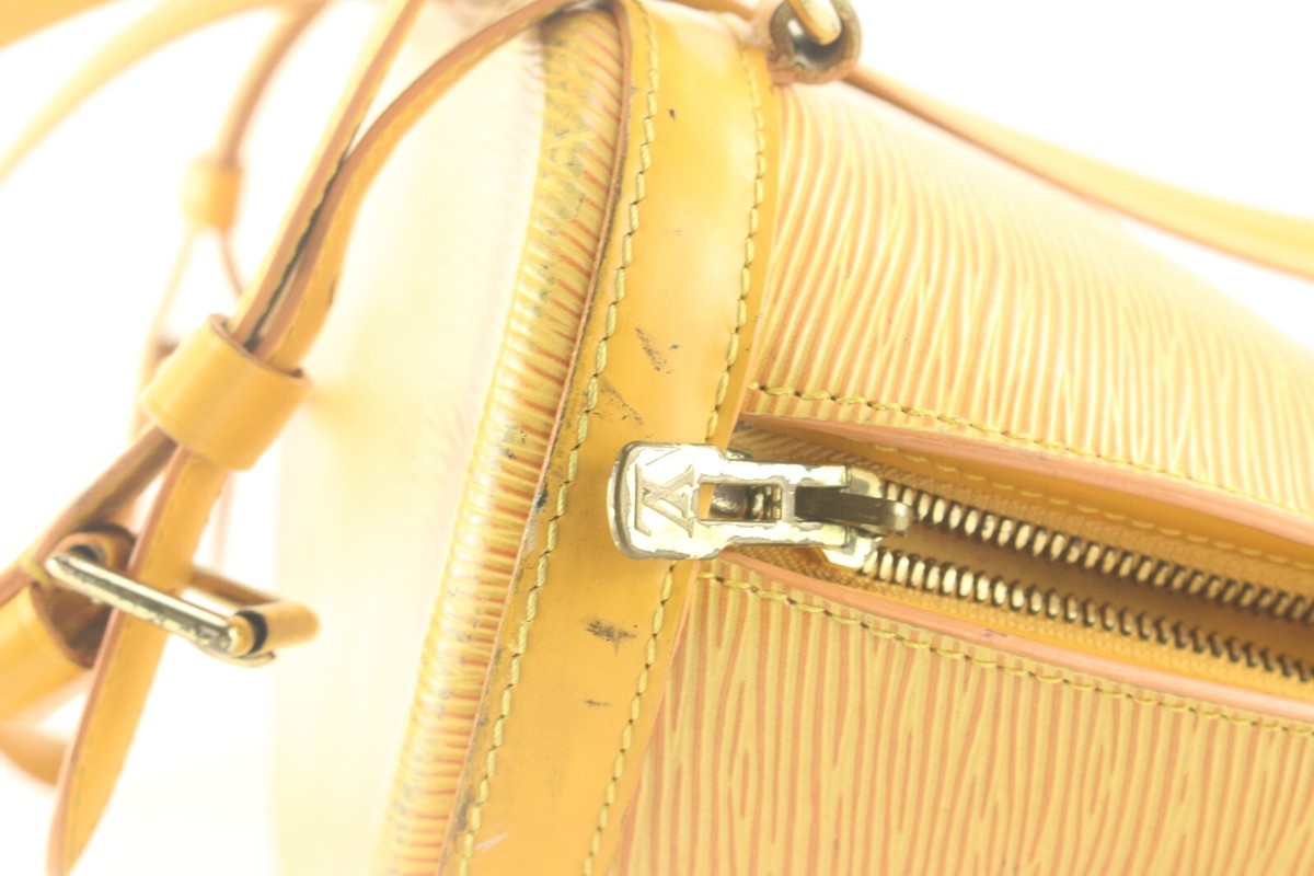 Louis Vuitton Yellow Epi Leather Gobelin Medium Backpack 6LV117K display picture 3