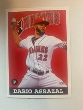 Dario Agrazal 2019 Indianapolis Indians Team Card