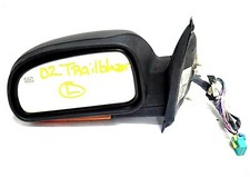 02 03 04 05 06 07 Chevy Trailblazer Left Driver Side Heated Mirror Black