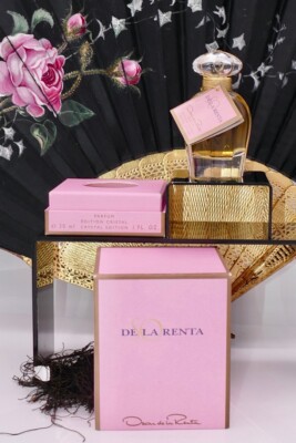 VTG So De La Renta Oscar De La Renta Extrait 1oz Cristal Edition signed 485/500