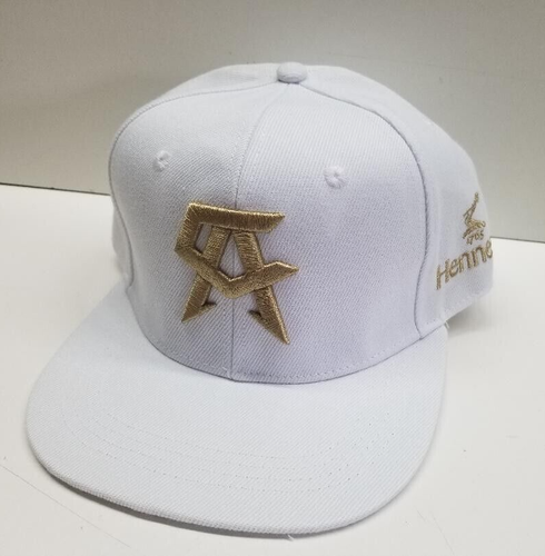 Hennessy Cognac Canelo Alvarez Logo Classic One-size Baseball Cap Hat wht/gold