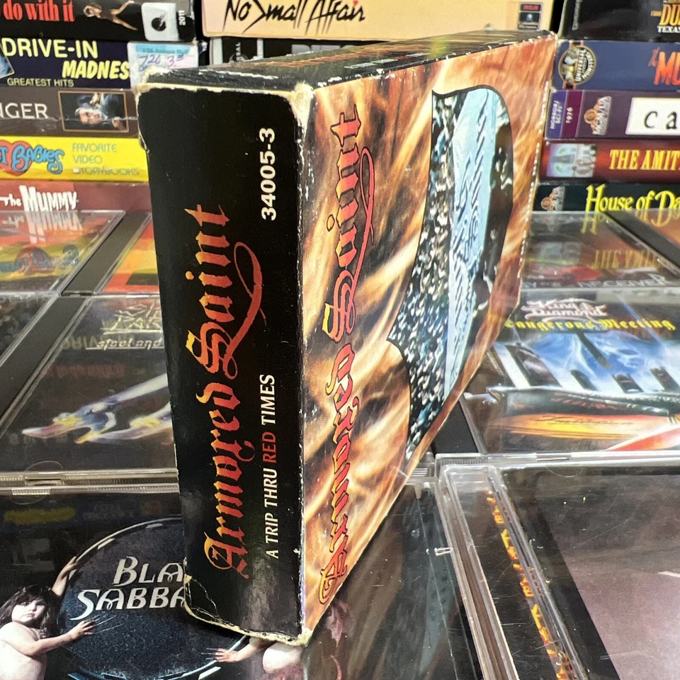 Armored Saint - A Trip Thru Red Times 1991 VHS Tested John Bush Metal Blade - Image 4 of 4