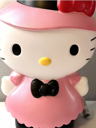 Sanrio Hello Kitty Halloween Witch 22" Tall Blow Mold Lighted Yard Decor NEW - 第 2/5 張圖片