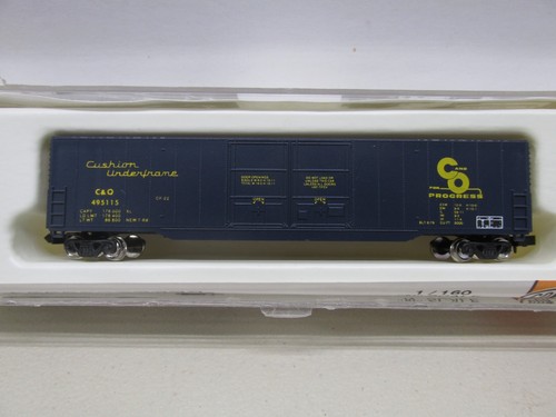 CON COR ~ C & O - SISTEMA DE AJEDREZ 60' CAJA COCHE # 495115 ~ ESCALA N | Zustand: New