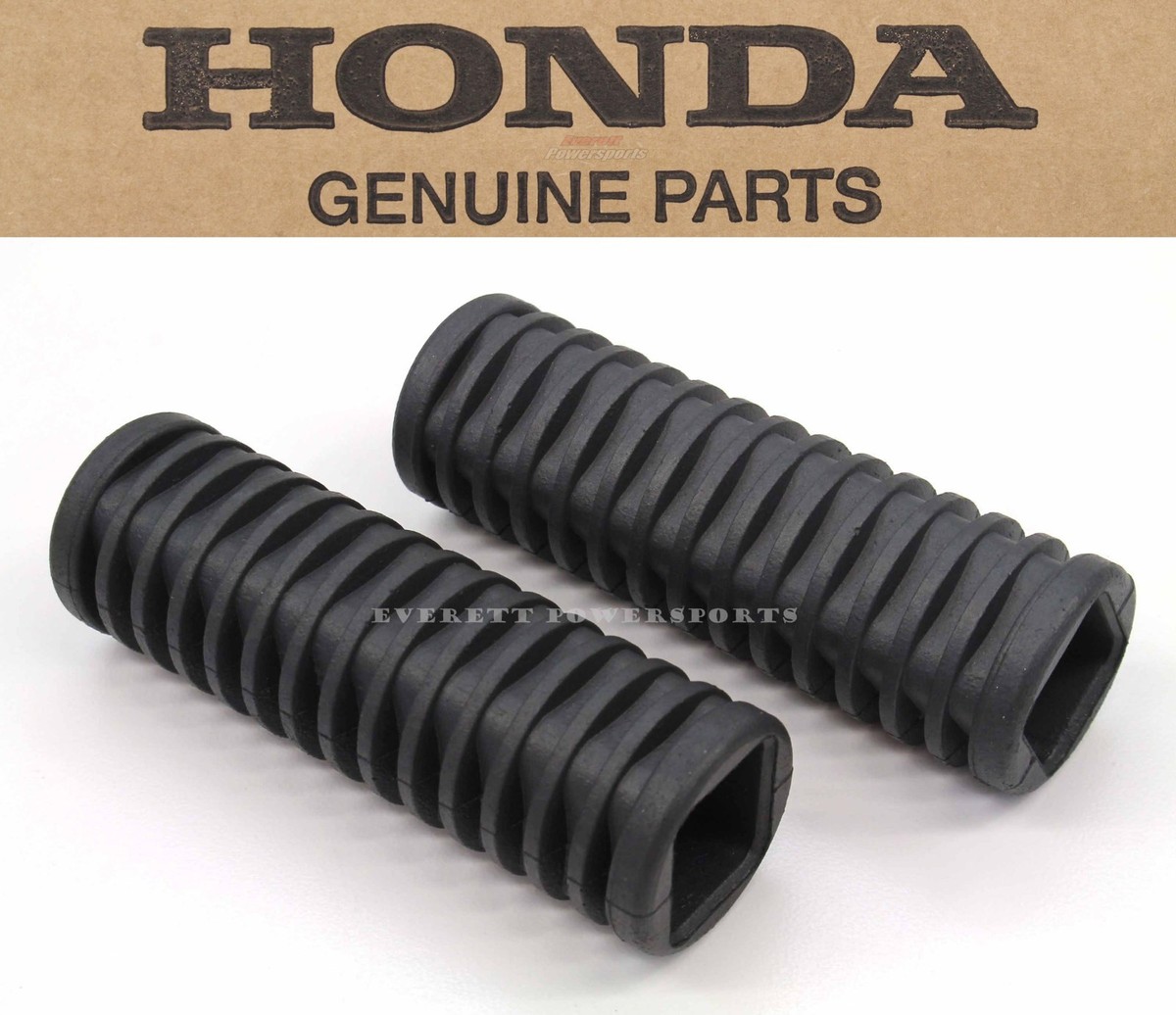 New Honda Rear Foot Peg Rubbers 80-83 C70, 75-79 CT90, 75-85