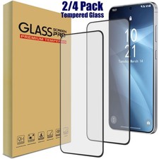 Full Coverage Clear Tempered Glass Screen Protector For Samsung Galaxy S25 Edge