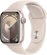 Apple GS Cert Refurb Watch Series 9 GPS 41mm Starlight Aluminum Case with S...