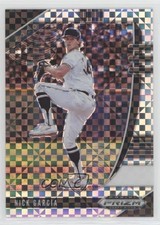 2020 Panini Prizm Draft Picks Power Plaid Prizm 25/35 Nick Garcia #PDP79 0c2