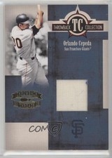 2005 Donruss Throwback Threads Collection Materials /250 Orlando Cepeda HOF 1o3