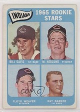 1965 Topps High # Bill Davis Mike Hedlund Floyd Weaver Ray Barker #546 uk2