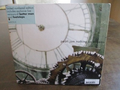 Nothing as It Seems [EP] by Pearl Jam Numbered Digipak VG++ $4.95