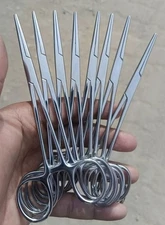 15 pcs Surgical Hemostat Forceps 6 Inch Straight Locking Clamps Stainless Steel