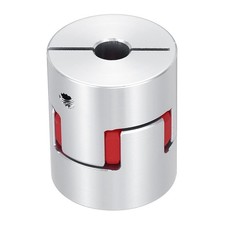 Aluminum Shaft Coupling 8mm to 8mm Coupler L35mm x D30mm Connector