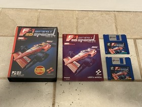 MSX2 F1 Spirit 3D Special, CIB, Excellent Condition, Tested, USA Seller