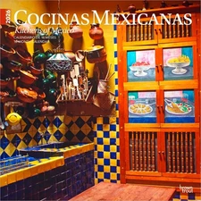 Cocinas Mexicanas | Kitchens of Mexico 2026 12x24" Wall Calendar | Plastic-Free