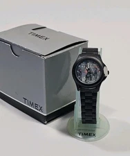 Vintage 9/11 Spirit Of America Commemorative Timex Expedition Watch Black Metal