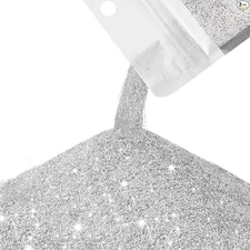7oz / 200g Glitter Paint Additive Glitter for Silver Size: 10.5oz