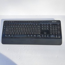Microsoft Wireless Keyboard 3050 Black QWERTY Multimedia Programmable One-Touch