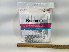 NEW Kenmore Canister Vacuum Bag Pack of 8 KM48751 C/Q 5055 Sealed Bag 
