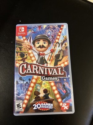 Nintendo Switch: Carnival Games - 20 Games In 1 Good Used Condition