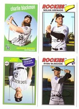 2018 Topps Archives - COLORADO ROCKIES 
