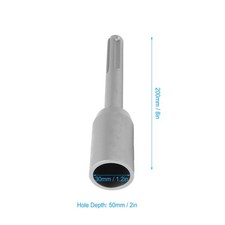 °T Post Driver 5 Pits Shank Steel Fence Post Driver Hand Post Pounder Hammer