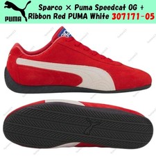 Sparco  Puma Speedcat OG  Ribbon Red PUMA White 307171-05 Men's Size