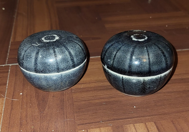 Hội An Hoard Authentic 15th Century Vietnamese Blue & White Ceramic Box Pair