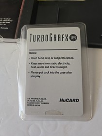 China Warrior Turbografx16 CIB 1989 Complete In Case