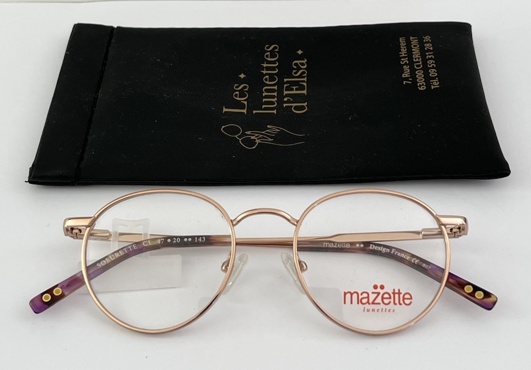 Monture de vue femme Mazette pour un style élégant au bureau