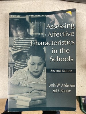 Assessing Affective Characteristics in the Schools Paperback