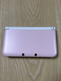 Nintendo 3DS LL XL Pink White Console Stylus Ver 11.13 Japan New stick